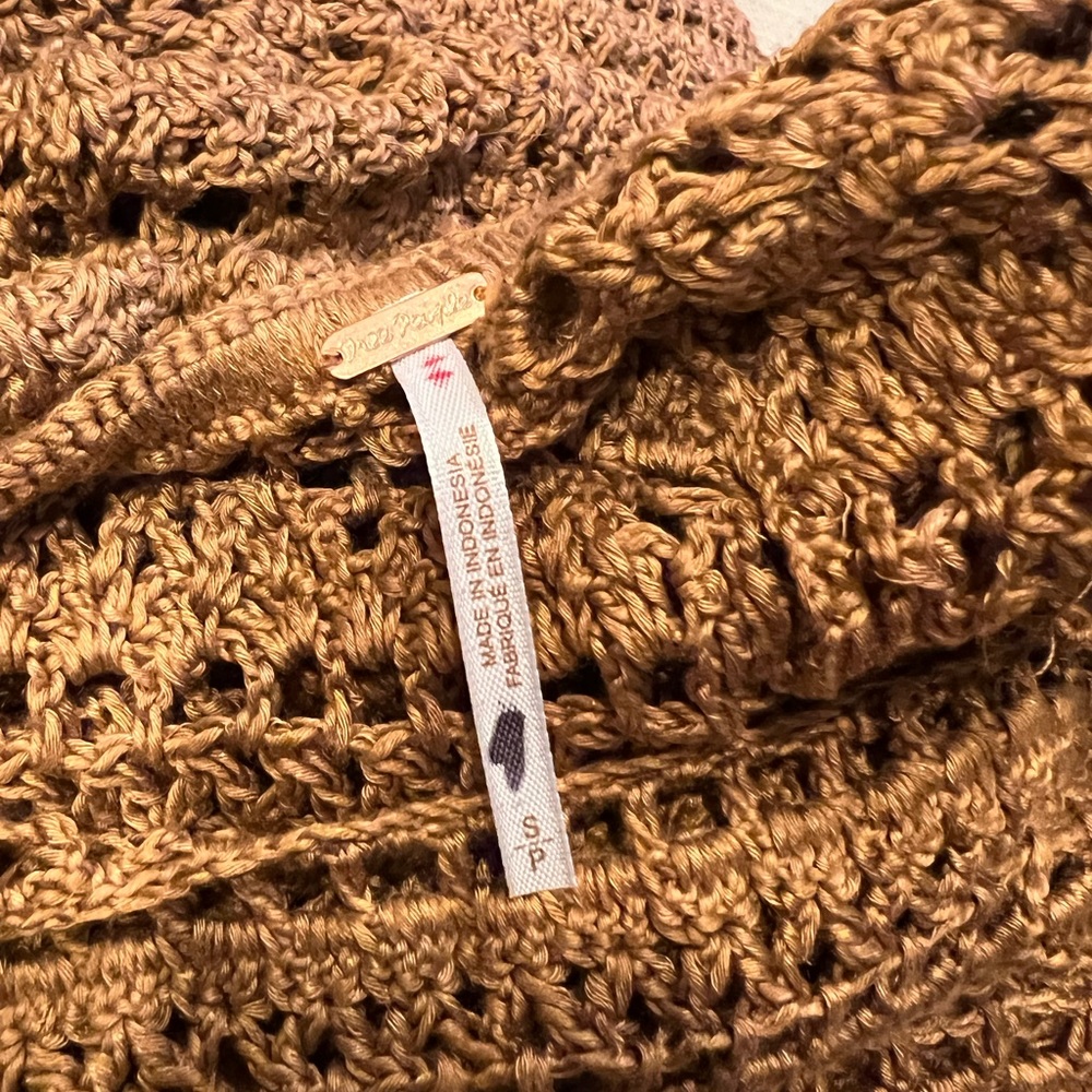 Free People Desert Roads Crochet Jumpsuit - Picture 7 of 7